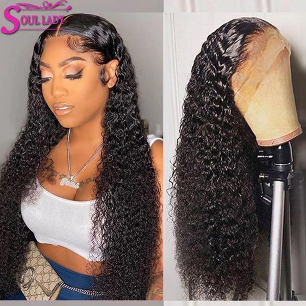 soullady jerry curly lace front human hair wigs wet wavy pre-plucked 13x4 150% 4x4 closure wig brazilian1, Black;brown
soullady jerry curly lace front human hair wigs wet wavy pre-plucked 13x4 150% 4x4 closure wig brazilian1, Black;brown