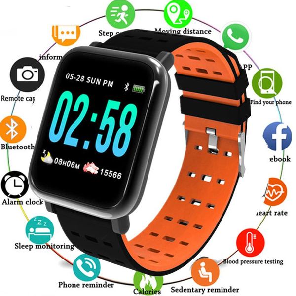 wristwatches a6 smart wristband watch heart rate monitor blood pressure activity fitness tracker bracelet band for ios android, Slivery;brown
wristwatches a6 smart wristband watch heart rate monitor blood pressure activity fitness tracker bracelet band for ios android, Slivery;brown