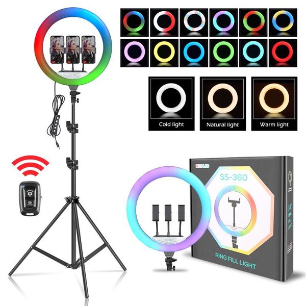 flash heads 14inch 35.6cm rgb ring light bluetooth selfie led lamp with 200cm tripod stand pography for po studio youtube live
flash heads 14inch 35.6cm rgb ring light bluetooth selfie led lamp with 200cm tripod stand pography for po studio youtube live