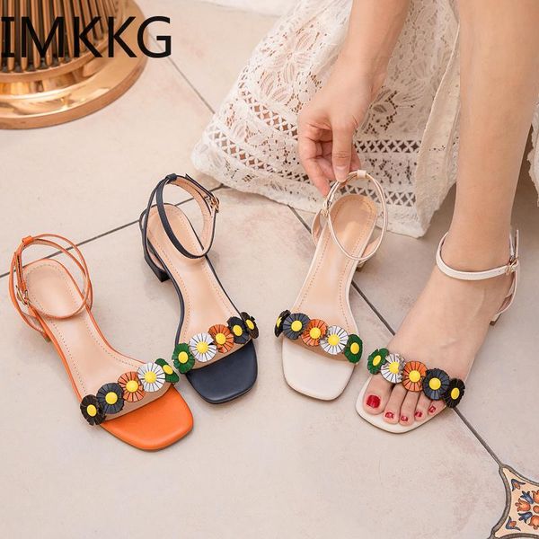 arrival sandals women shoes buckle flower summer square high heels ladies casual sweet style, Black
arrival sandals women shoes buckle flower summer square high heels ladies casual sweet style, Black