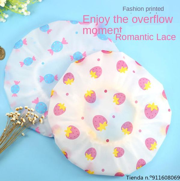 shower caps fashion thick waterproof cap, bath, make-up care kitchen anti-smoke hat
shower caps fashion thick waterproof cap, bath, make-up care kitchen anti-smoke hat