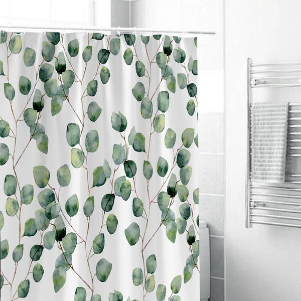shower curtain watercolor green floral eucalyptus round leaves pattern branches home bathroom decor polyester fabric waterproof curtains
shower curtain watercolor green floral eucalyptus round leaves pattern branches home bathroom decor polyester fabric waterproof curtains