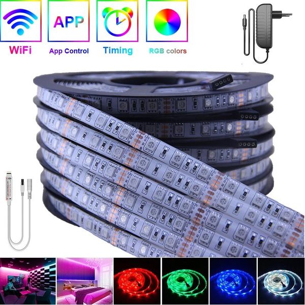 strips 5m-20m bluetooth led strip 2835 ip20 rgb light flexible ribbon stripe dc 12v diode tape ir controller adapter
strips 5m-20m bluetooth led strip 2835 ip20 rgb light flexible ribbon stripe dc 12v diode tape ir controller adapter