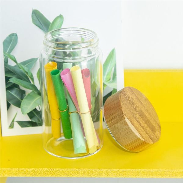 storage bottles & jars 100ml hyaline glass bottle with bamboo wood aluminum lid exquisite ornament artwork food pot reusable empty container
storage bottles & jars 100ml hyaline glass bottle with bamboo wood aluminum lid exquisite ornament artwork food pot reusable empty container