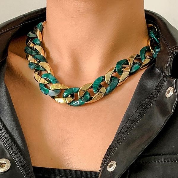 chains punk necklace women fashion necklaces woman big chain jewelry lady retro party gold color trendy zinc alloy collier, Silver
chains punk necklace women fashion necklaces woman big chain jewelry lady retro party gold color trendy zinc alloy collier, Silver