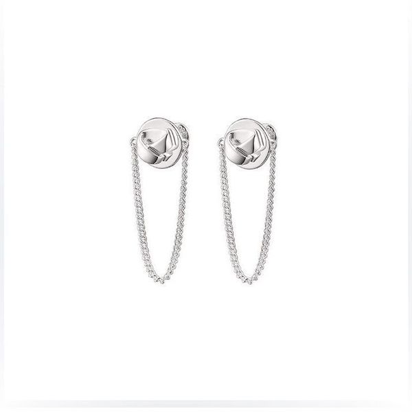 first print oinicio earrings women's high-end design sense earring men's 925 silver accessories simple trend cold wind earrings, Golden;silver
first print oinicio earrings women's high-end design sense earring men's 925 silver accessories simple trend cold wind earrings, Golden;silver