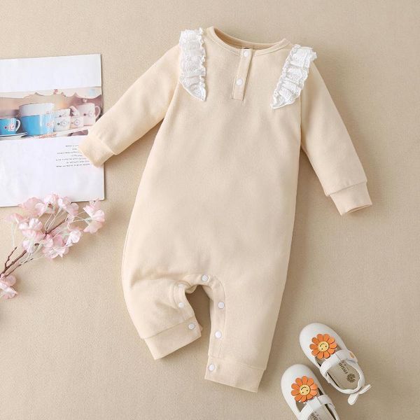 jumpsuits toddler baby solid color long sleeve babys round neck spring autumn rompers lace edge jumpsuit girls outfits, Blue
jumpsuits toddler baby solid color long sleeve babys round neck spring autumn rompers lace edge jumpsuit girls outfits, Blue