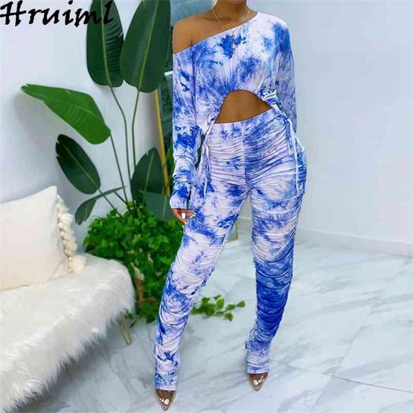 2 piece tie dye bodycon women set short pencil pants autumn long sleeve one shoulder pleated hollow sporting tracksuit 210513, White
2 piece tie dye bodycon women set short pencil pants autumn long sleeve one shoulder pleated hollow sporting tracksuit 210513, White