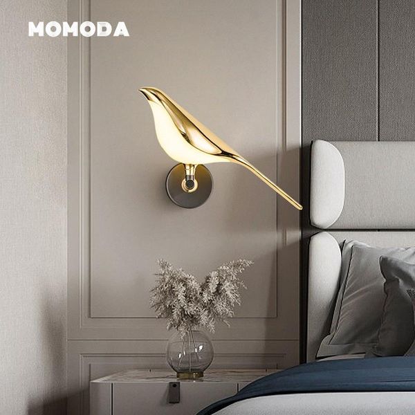 wall lamp nordic led lamps modern zinc alloy acrylic bird sconce home decoration bedroom living room corridor lights fixture
wall lamp nordic led lamps modern zinc alloy acrylic bird sconce home decoration bedroom living room corridor lights fixture