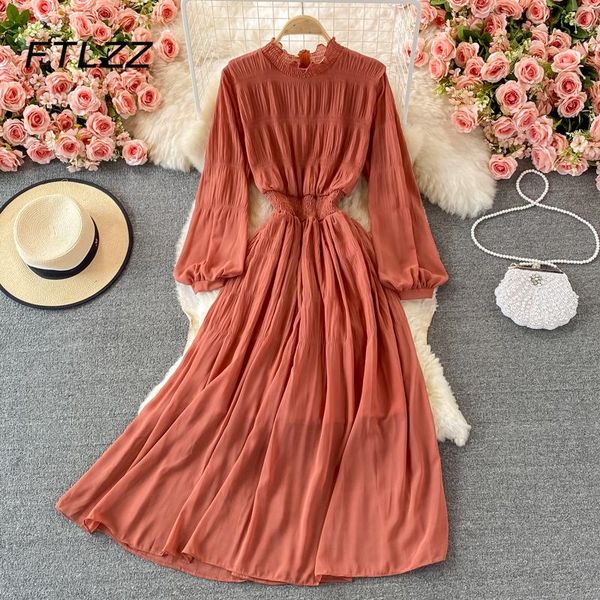 casual dresses women elegant chiffon dress spring auutmn stand collar sweet edible tree high waist long ladies csaual, Black;gray
casual dresses women elegant chiffon dress spring auutmn stand collar sweet edible tree high waist long ladies csaual, Black;gray