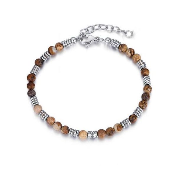 charm bracelets runda adjustable natural bead bracelet men's stainless steel jewelry christmas gift, Golden;silver
charm bracelets runda adjustable natural bead bracelet men's stainless steel jewelry christmas gift, Golden;silver