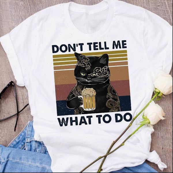 graphic cat beer funny cute womens print 90s cartoon autumn fall clothes lady tees female t shirt, White
graphic cat beer funny cute womens print 90s cartoon autumn fall clothes lady tees female t shirt, White