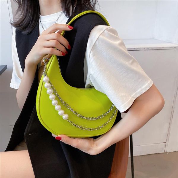 shoulder bags half-moon pu leather crossbody for women 2021 summer fashion pearl chain underarm handbag
shoulder bags half-moon pu leather crossbody for women 2021 summer fashion pearl chain underarm handbag