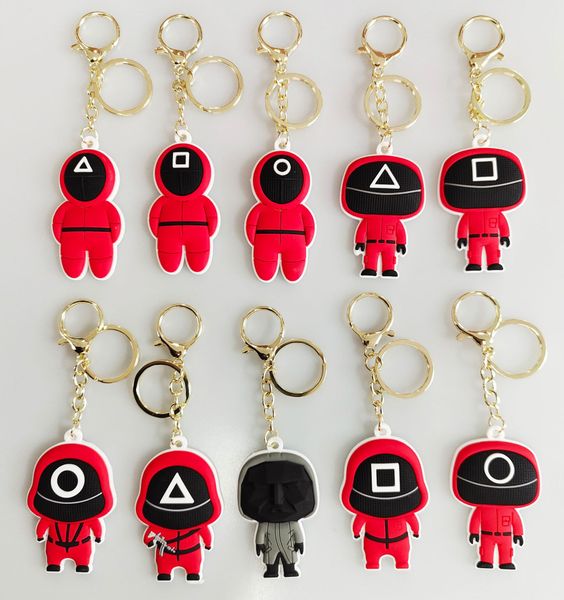 stock squid game keychain soldier triangle series creative charms key ring chain anime 3d mini doll figurine keyring car backpack pendant gi, Slivery;golden
stock squid game keychain soldier triangle series creative charms key ring chain anime 3d mini doll figurine keyring car backpack pendant gi, Slivery;golden
