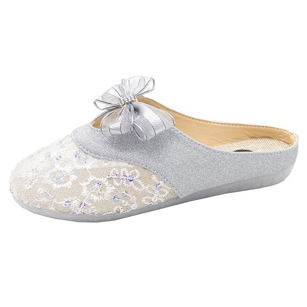 slippers vmti 2021 summer bow-knot baotou hollow women's mesh outer wear lazy sandals and flat rhinestone, Black
slippers vmti 2021 summer bow-knot baotou hollow women's mesh outer wear lazy sandals and flat rhinestone, Black