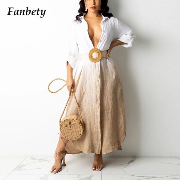 casual dresses office lady design gradient long shirts dress fashion button lapel patchwork party autumn elegant women loose, Black;gray
casual dresses office lady design gradient long shirts dress fashion button lapel patchwork party autumn elegant women loose, Black;gray