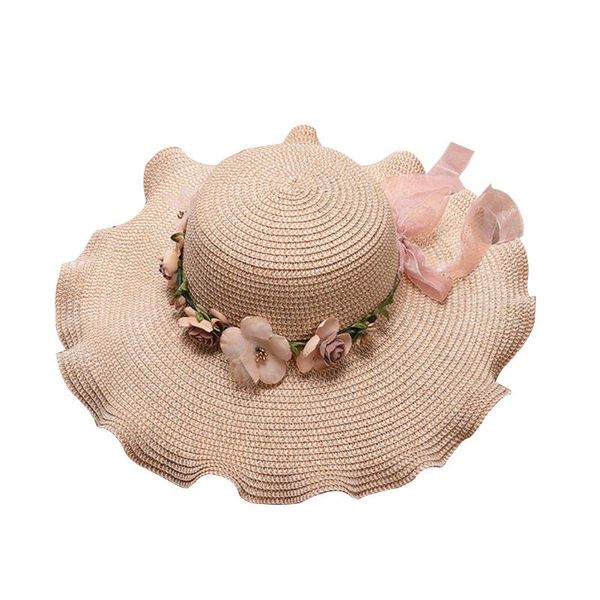 wide brim hats fashion sunscreen gift flower side solid beach travel women multicolor straw outdoor summer sun cap, Blue;gray
wide brim hats fashion sunscreen gift flower side solid beach travel women multicolor straw outdoor summer sun cap, Blue;gray