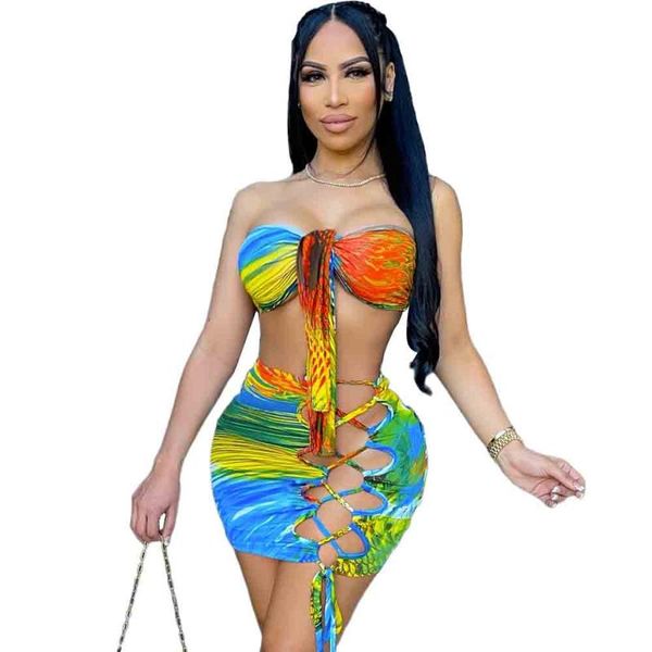 women's tracksuits multi print two piece bandage set strapless corset tank and mini skirts high waist drawstring party club outfit, Gray
women's tracksuits multi print two piece bandage set strapless corset tank and mini skirts high waist drawstring party club outfit, Gray