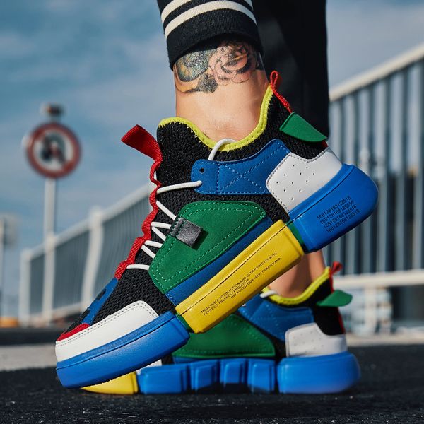 brand fashion summer breathable chunky sneakers men shoes casual colorful platform mens trainers shoes zapatillas hombre 2021
brand fashion summer breathable chunky sneakers men shoes casual colorful platform mens trainers shoes zapatillas hombre 2021