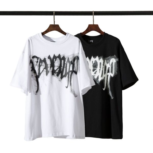 t shirt revenge 20ss smoke tee short sleeve crew neck dark high street style men and women, White;black
t shirt revenge 20ss smoke tee short sleeve crew neck dark high street style men and women, White;black