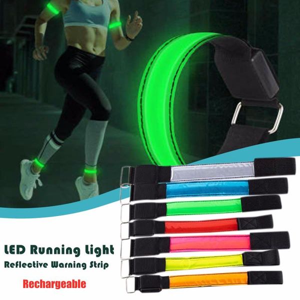 wristband led night reflective safety reflector bracelet luminous running band outdoor fitness sports armband wrist support, Black;red
wristband led night reflective safety reflector bracelet luminous running band outdoor fitness sports armband wrist support, Black;red