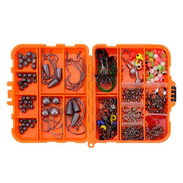 fishing accessories 257 pcs tools set case large capacity container a variety fish accesses jig hook hooks hard bait box
fishing accessories 257 pcs tools set case large capacity container a variety fish accesses jig hook hooks hard bait box