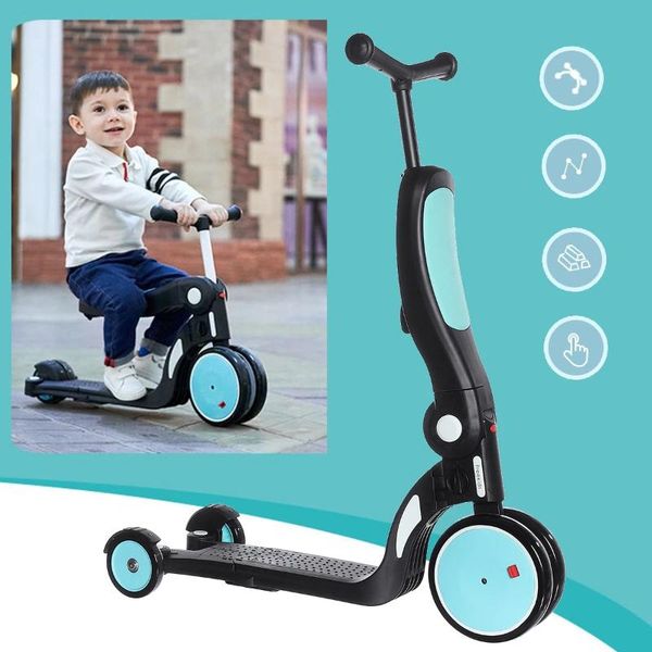 gift sets 5 in 1 children scooter skateboard 3 wheel folding infant shining scooter-car baby-walker flashing push for 2-7y kids
gift sets 5 in 1 children scooter skateboard 3 wheel folding infant shining scooter-car baby-walker flashing push for 2-7y kids