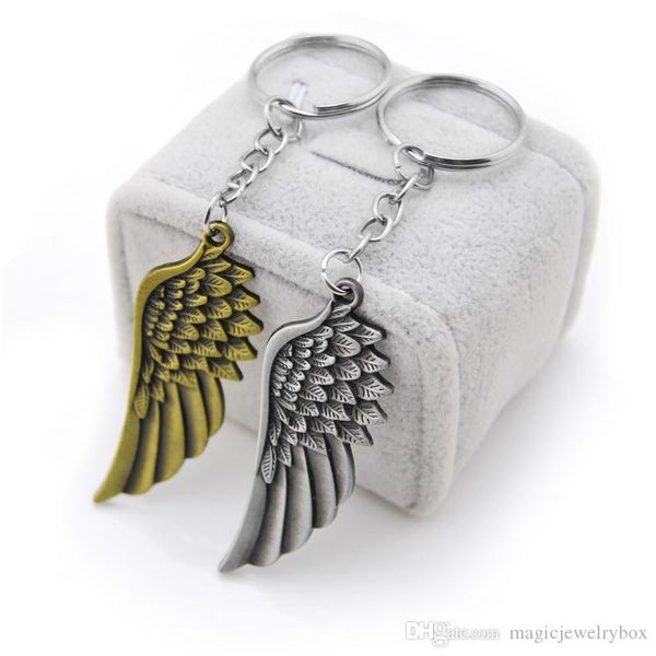 designer keychain vintage cooal punk metal angel wing keychain retro unique alloy feather pendant key ring chain charm keyring trinket men g, Silver
designer keychain vintage cooal punk metal angel wing keychain retro unique alloy feather pendant key ring chain charm keyring trinket men g, Silver