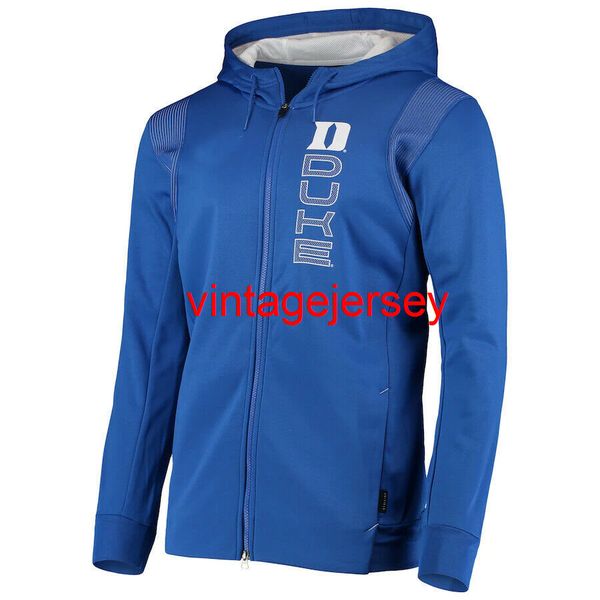 duke blue devils 2021 sideline performance full-zip hoodie s-3xl, Blue;black 
duke blue devils 2021 sideline performance full-zip hoodie s-3xl, Blue;black