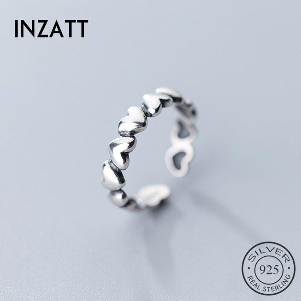inzareal 925 sterling silver ring for fashion women wedding gift heart stick together romantic fine jewelry valentine's day cluster rin, Golden;silver
inzareal 925 sterling silver ring for fashion women wedding gift heart stick together romantic fine jewelry valentine's day cluster rin, Golden;silver