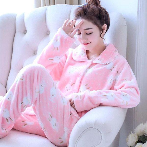 womens sleepwears pajama female winter women warm pajamas big size homewear fashion mom cartoon pink bunny, Black;red
womens sleepwears pajama female winter women warm pajamas big size homewear fashion mom cartoon pink bunny, Black;red