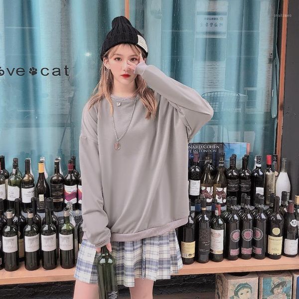 women's hoodies & sweatshirts korean hoodie ladies casual loose long sleeve sweatshirt pullover harajuku fashion streetwear plus size w, Black
women's hoodies & sweatshirts korean hoodie ladies casual loose long sleeve sweatshirt pullover harajuku fashion streetwear plus size w, Black