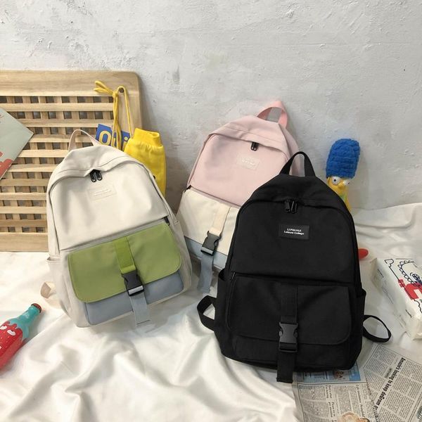 backpack style fashion women trend female nylon travel bagpack college school bags girls shoulder
backpack style fashion women trend female nylon travel bagpack college school bags girls shoulder