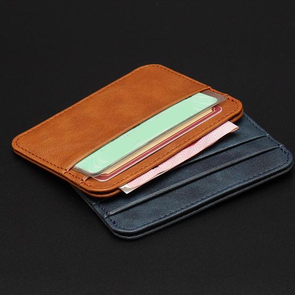 card holders antimagnetic case solid color leather multi-card business holder bank protective cover, Brown;gray
card holders antimagnetic case solid color leather multi-card business holder bank protective cover, Brown;gray
