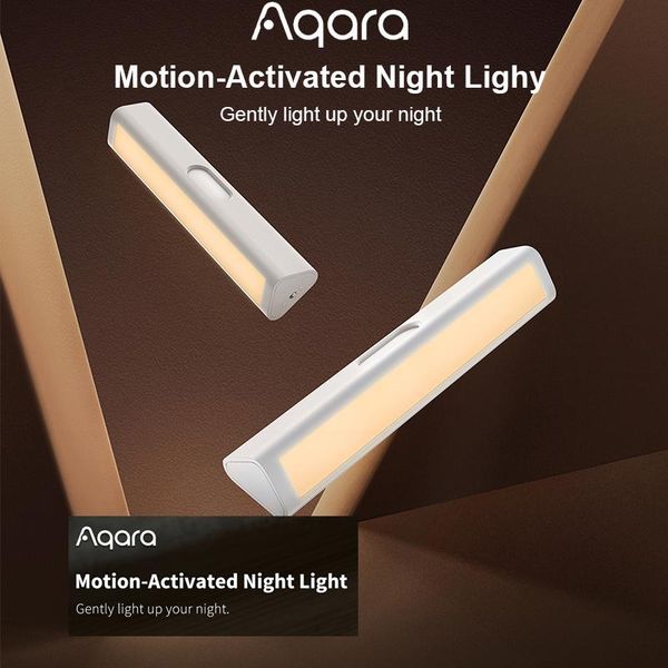 smart home control aqara motion-activated night light sensor 8 months battery life dimming high and low brightness level
smart home control aqara motion-activated night light sensor 8 months battery life dimming high and low brightness level