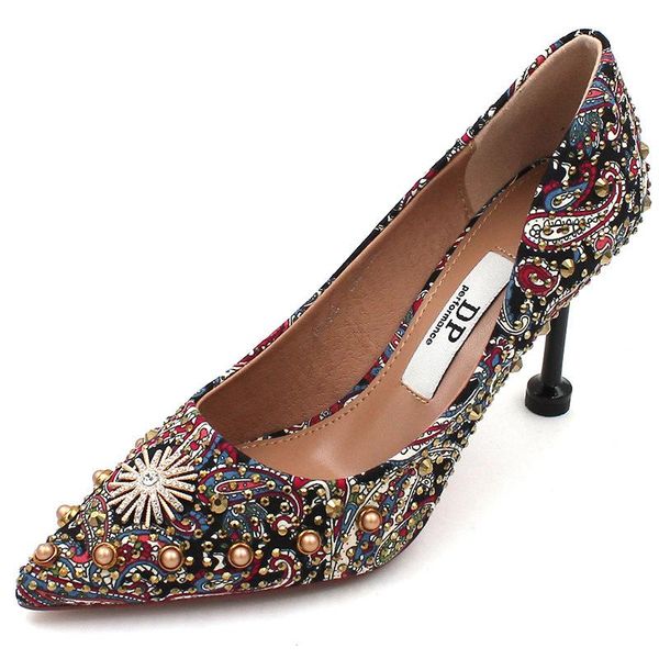 dress shoes 2021 wedding female type thin heels satin shoe chinese style bride stud spring high elegant, Black
dress shoes 2021 wedding female type thin heels satin shoe chinese style bride stud spring high elegant, Black