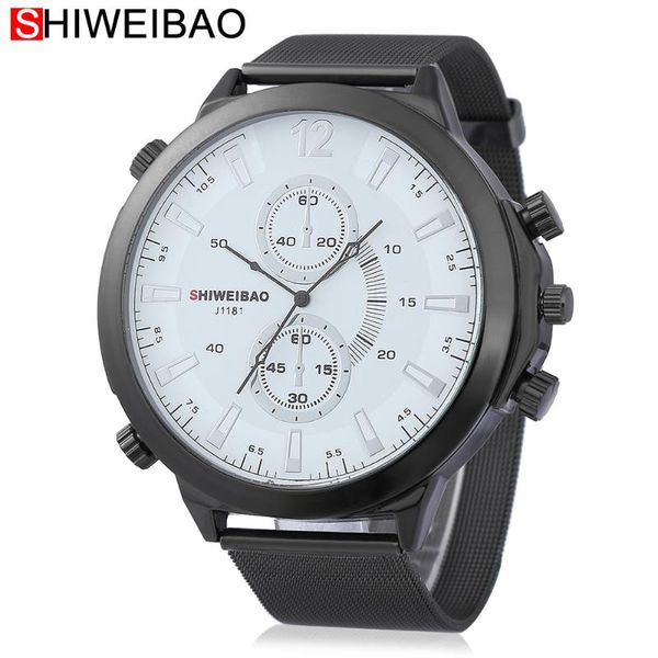 wristwatches watch men military watches army mens quartz black steel mesh watchband sport relojes hombre xfcs, Slivery;brown
wristwatches watch men military watches army mens quartz black steel mesh watchband sport relojes hombre xfcs, Slivery;brown