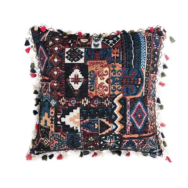 cushion/decorative pillow chenille jacquard tassel cases decorative boho covers 45x45cm throw cushion home el decor
cushion/decorative pillow chenille jacquard tassel cases decorative boho covers 45x45cm throw cushion home el decor