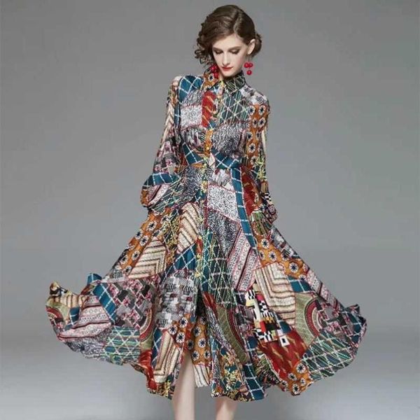 runway flower dress women long puff sleeve gold print pleated midi casual shirt dresses female national trench autumn lady, Black;gray
runway flower dress women long puff sleeve gold print pleated midi casual shirt dresses female national trench autumn lady, Black;gray
