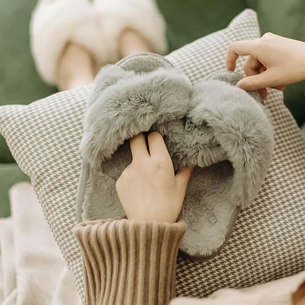 duoyi winter women house slipper faux fur warm flat shoes female slip gray pink cozy home furry slippers, Black
duoyi winter women house slipper faux fur warm flat shoes female slip gray pink cozy home furry slippers, Black