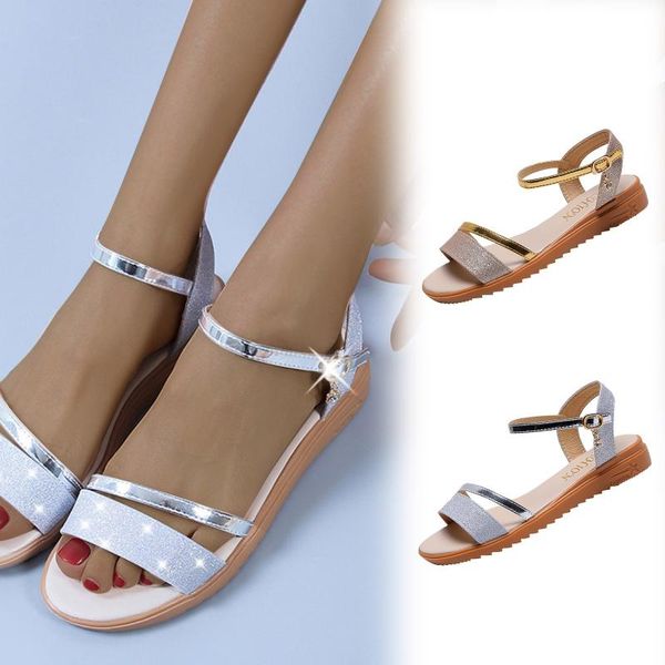 sequined fish mouth roman sandal woman shoes fashion rhinestone low heel sandals women's summer footwear zapatos de mujer, Black
sequined fish mouth roman sandal woman shoes fashion rhinestone low heel sandals women's summer footwear zapatos de mujer, Black