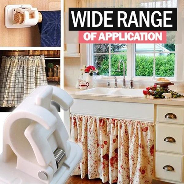 2/4/6pcs nail-adjustable rod bracket holders self-adhesive wall mount curtain pole brackets for home bathroom lks99 hooks & rails
2/4/6pcs nail-adjustable rod bracket holders self-adhesive wall mount curtain pole brackets for home bathroom lks99 hooks & rails