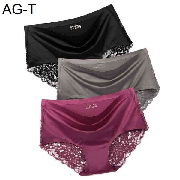 lace large underwear silk slip low waist cotton crotch women's briefs, Black;pink
lace large underwear silk slip low waist cotton crotch women's briefs, Black;pink