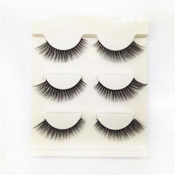 3pairs cross slim thick false eyelashes eye tail smoked stage makeup naturally tool makeup1
3pairs cross slim thick false eyelashes eye tail smoked stage makeup naturally tool makeup1