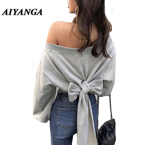 women's hoodies & sweatshirts 2021 women loose slash neck lantern sleeve sweatshirt female backless lace up hoody short style clothes, Black
women's hoodies & sweatshirts 2021 women loose slash neck lantern sleeve sweatshirt female backless lace up hoody short style clothes, Black
