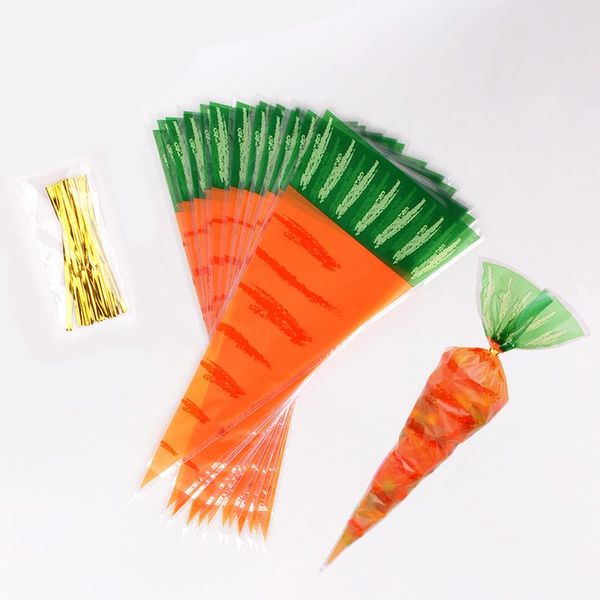 20/50 / batch carrot ear biscuit bag candy gift snack baking diy packaging supplies easter decoration wrap
20/50 / batch carrot ear biscuit bag candy gift snack baking diy packaging supplies easter decoration wrap