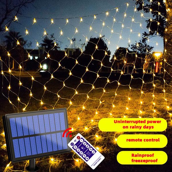 solar lamps led fishing net lights christmas holiday decoration fairy outdoor waterproof lamp indoor window mesh string lighting
solar lamps led fishing net lights christmas holiday decoration fairy outdoor waterproof lamp indoor window mesh string lighting