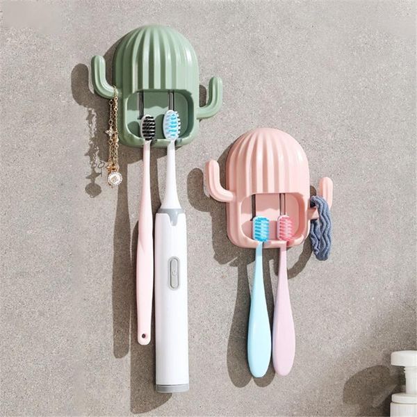 toothbrush holders cactus hook wall-mounted holder creative drain shelf organizer bathroom storage rack accessories ~
toothbrush holders cactus hook wall-mounted holder creative drain shelf organizer bathroom storage rack accessories ~