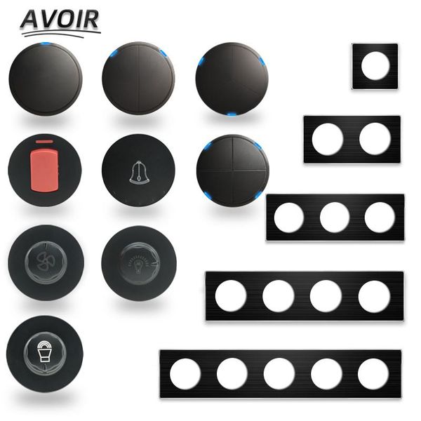 smart home control avoir wall led light switch black brushed panel 1 2 3 4 gang way 20a dimming speed modules diy combination
smart home control avoir wall led light switch black brushed panel 1 2 3 4 gang way 20a dimming speed modules diy combination