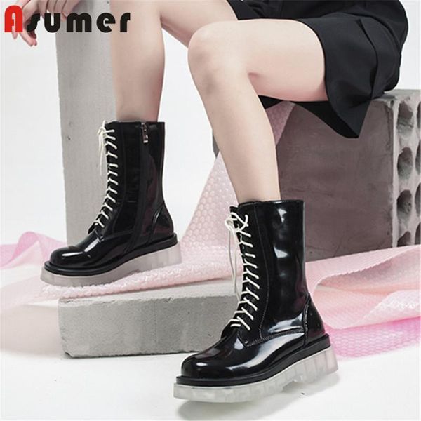 boots asumer genuine leather shoes women ankle 2021 transparent thick bottom casual black
boots asumer genuine leather shoes women ankle 2021 transparent thick bottom casual black